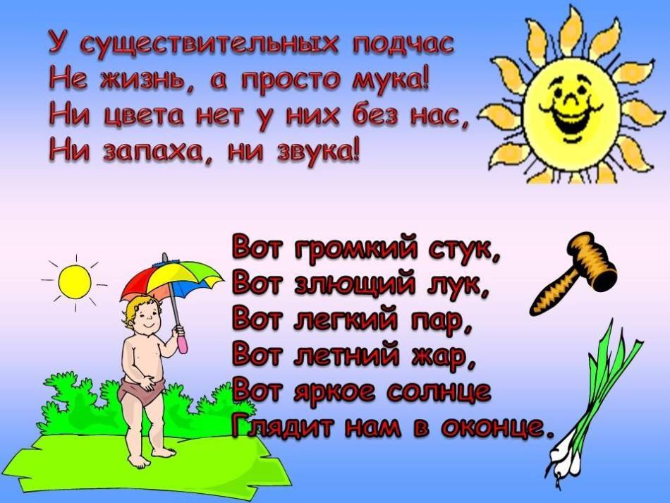 Загадки с глаголами для учеников младших классов