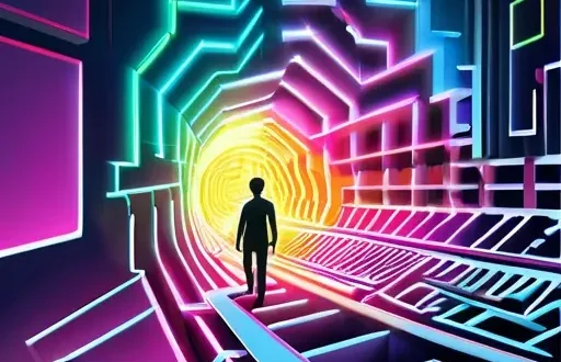 Иллюстрация трёх шагов к победе: онлайн‑приключения улучшают мышление и реакцию